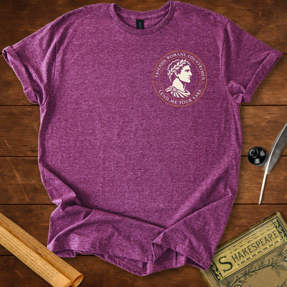 Friends, Romans, Countrymen – Shakespeare Insignia T-Shirt