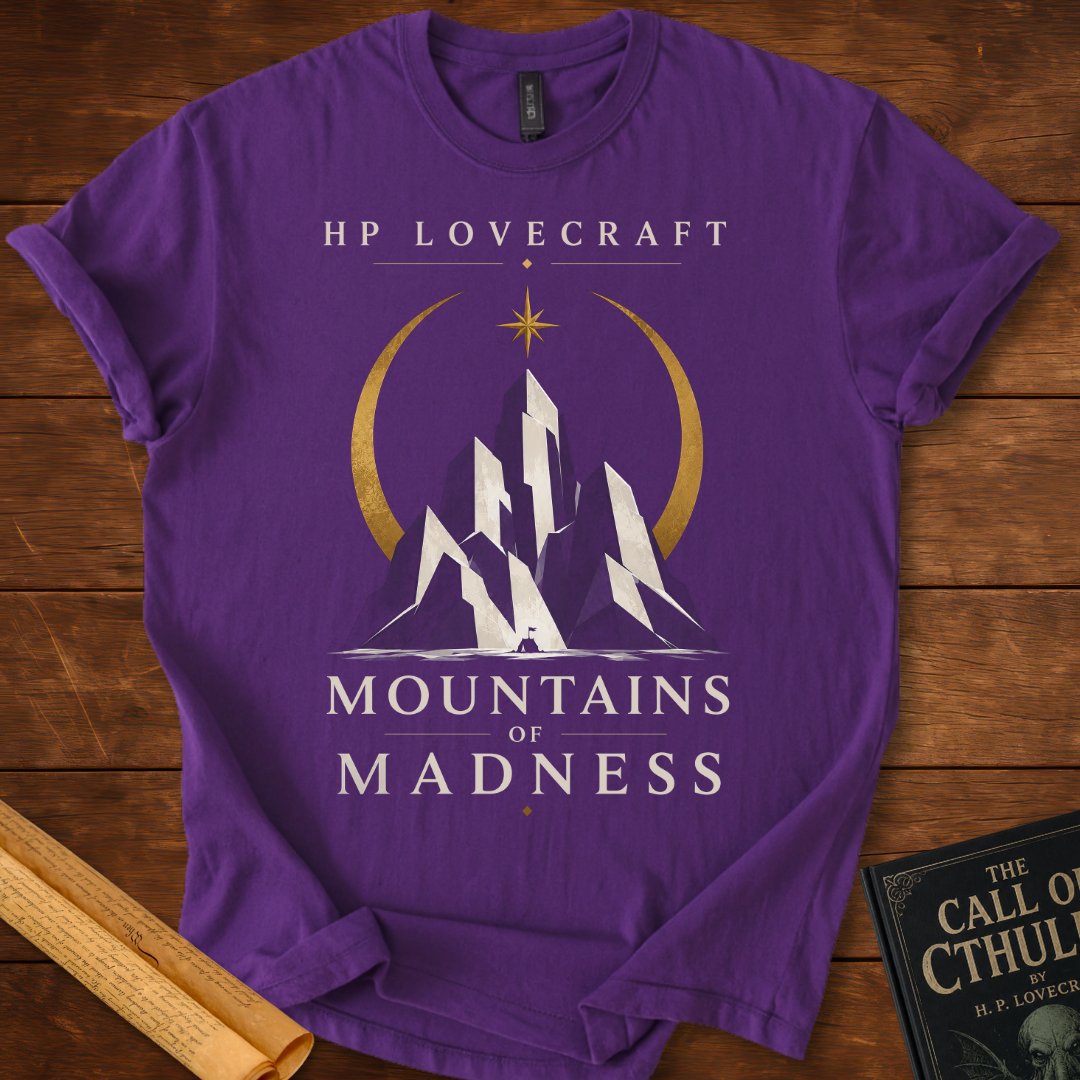 Mountains of Madness Icon – HP Lovecraft Literary T-Shirt