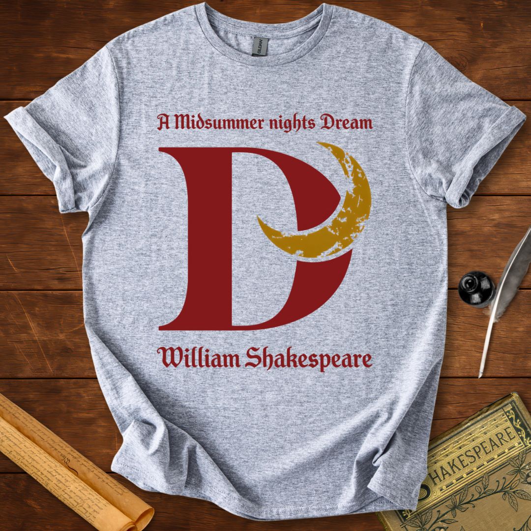 A Midsummer Nights Dream Monogram Shakespeare T-Shirt