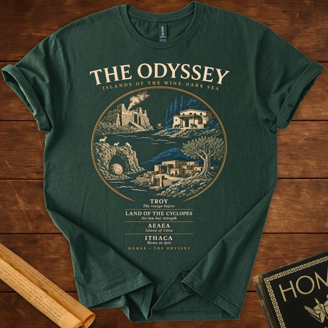 The Odyssey – Islands of the Wine-Dark Sea T-Shirt