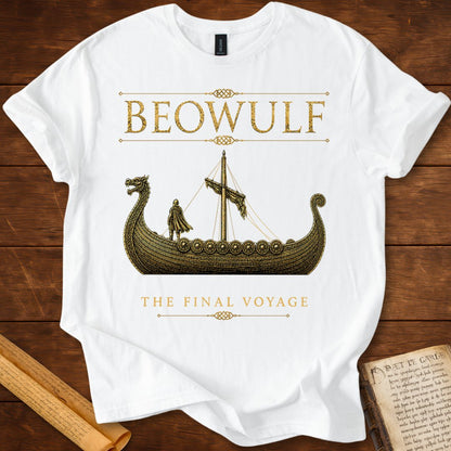 The Final Voyage | Beowulf Literary T-Shirt