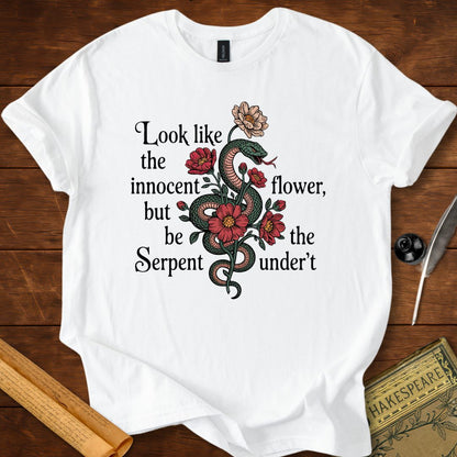 Look Like the Innocent Flower T-Shirt White