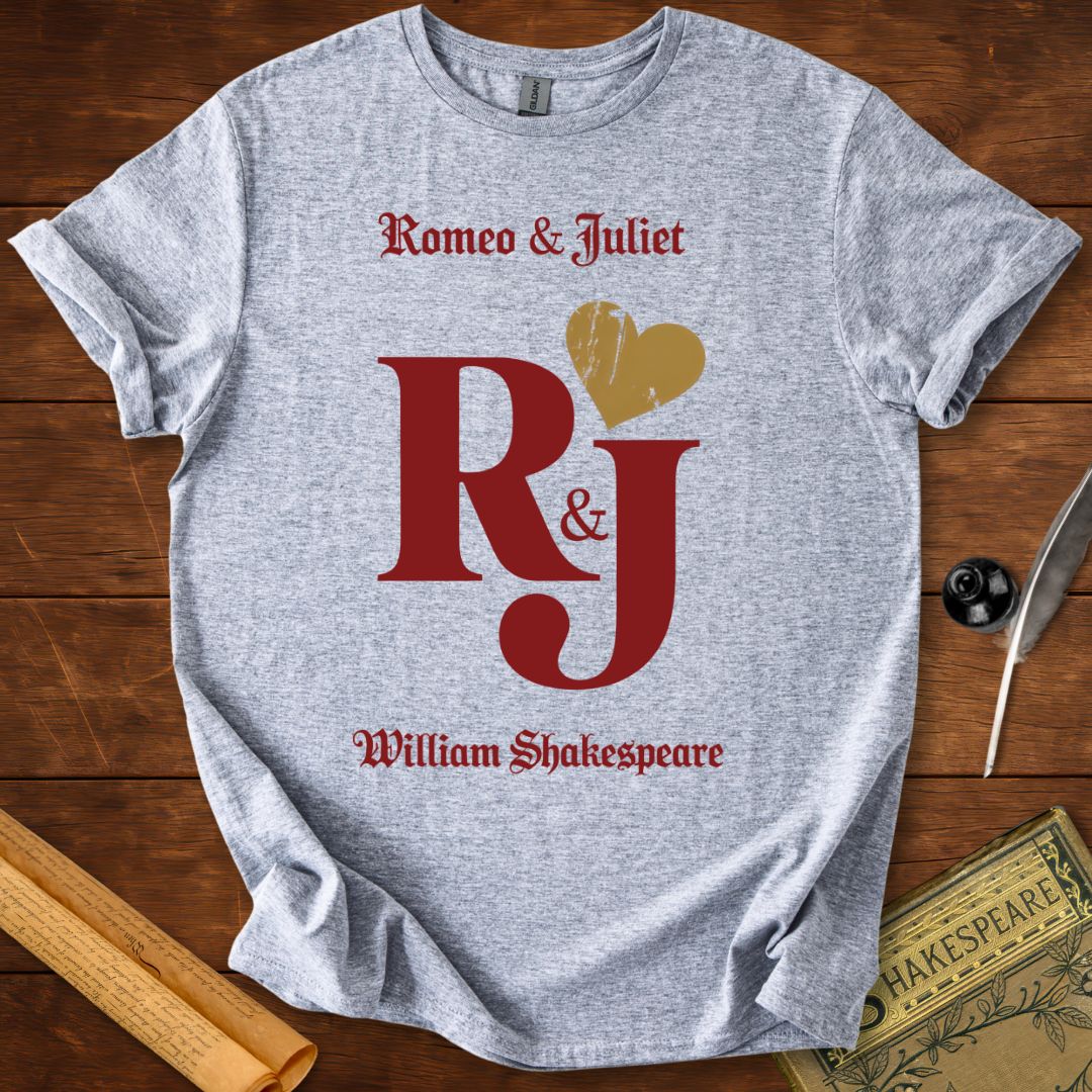 Romeo and Juliet Duogram Shakespeare T-Shirt