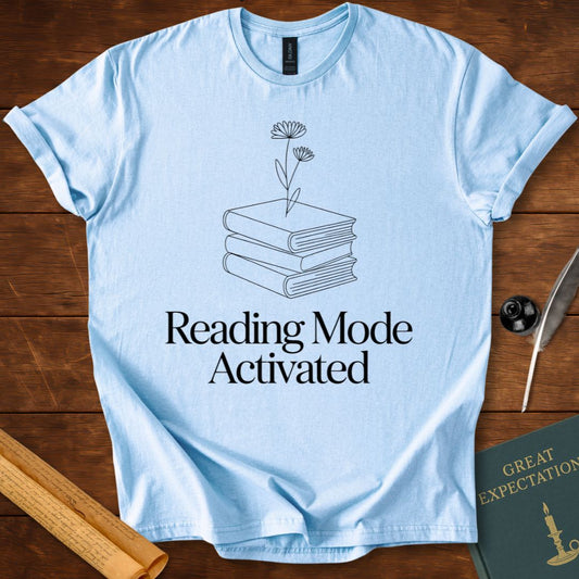 Reading Mode Activated Book Lover T-Shirt