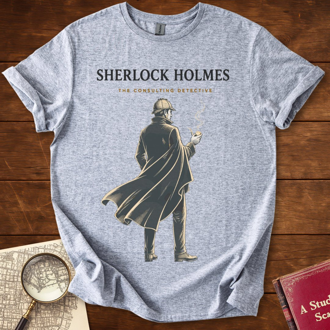 Sherlock Holmes – The Consulting Detective | Literary Graphic T-Shirt