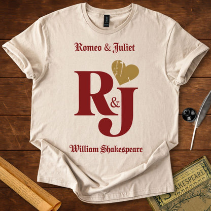 Romeo and Juliet Duogram Shakespeare T-Shirt