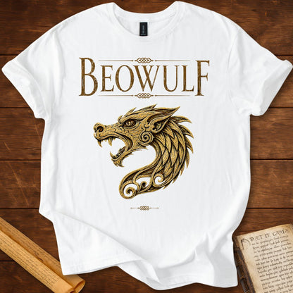 Beowulf Dragon | Anglo-Saxon Literary T-Shirt