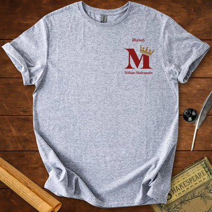 Macbeth Monogram Insignia Shakespeare T-Shirt
