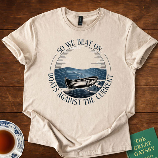 So We Beat On, Boats Against the Current T-Shirt