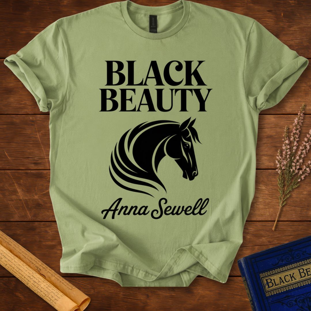 Black Beauty by Anna Sewell T-shirt