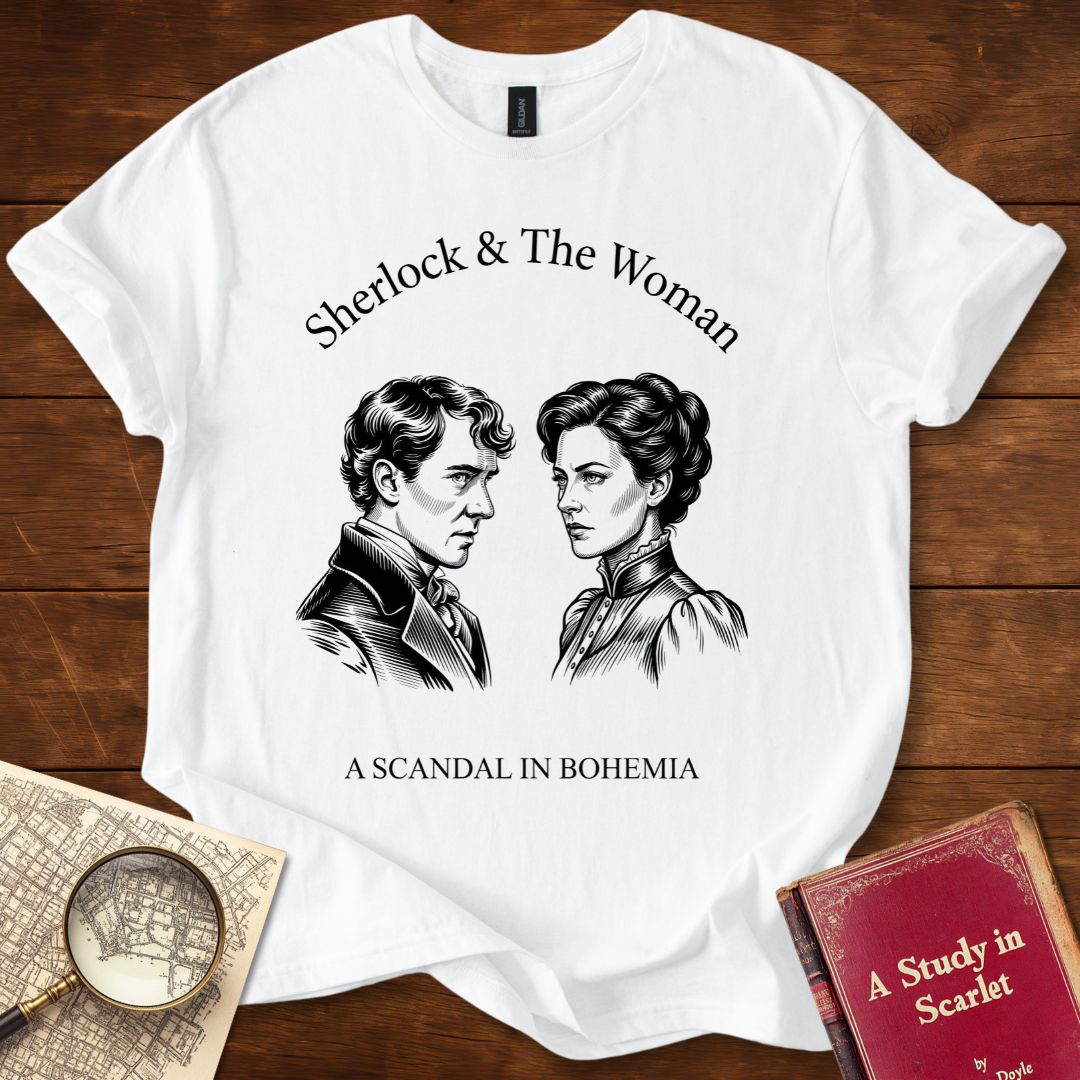 Sherlock Holmes & The Woman — A Scandal in Bohemia T-Shirt
