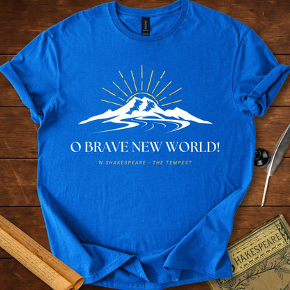 Brave New World Sunrise Shakespeare T-Shirt