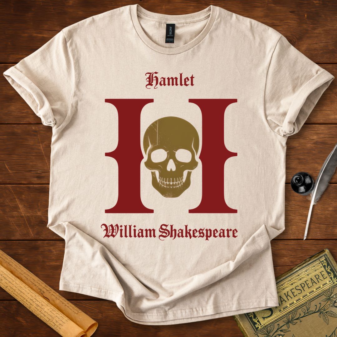 Hamlet Monogram Shakespeare T-Shirt