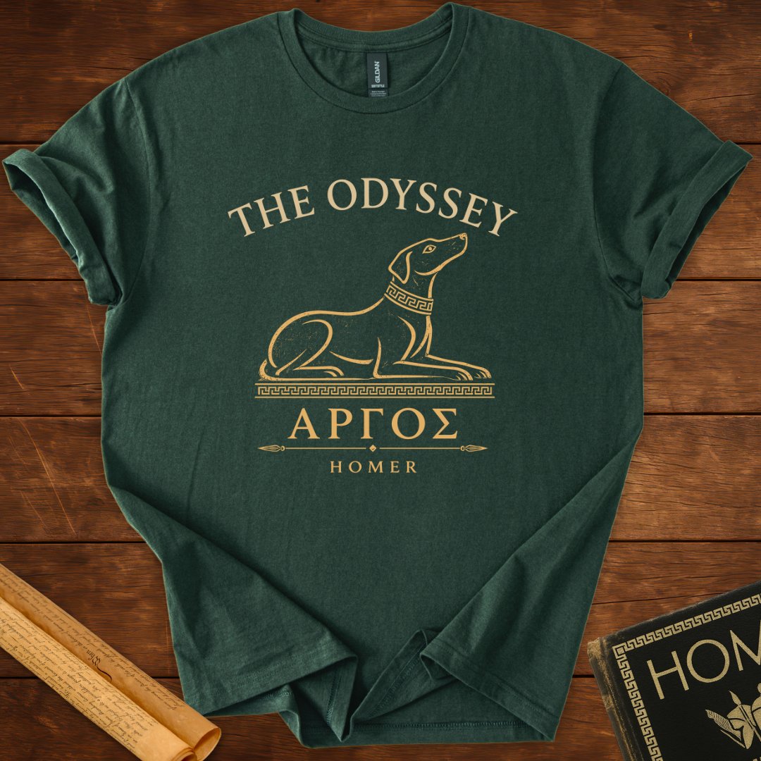 The Odyssey – Argos Classical Hound T-Shirt Forest Green
