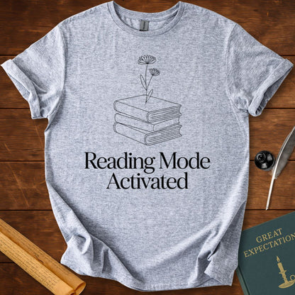 Reading Mode Activated Book Lover T-Shirt