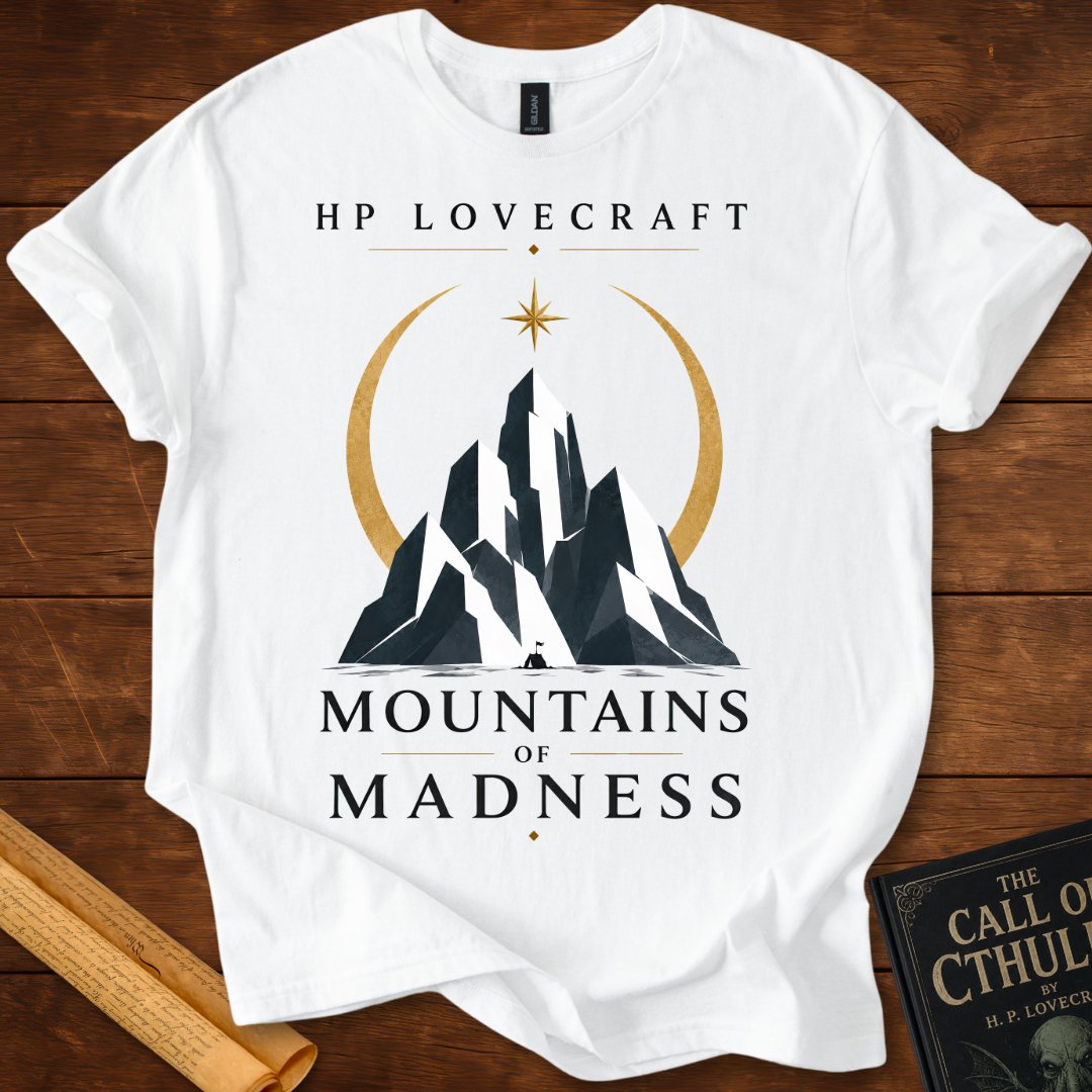 Mountains of Madness Icon – HP Lovecraft Literary T-Shirt