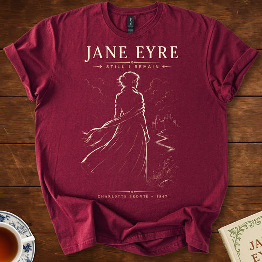 Jane Eyre – Still I Remain | Silhouette Series Literary T-Shirt