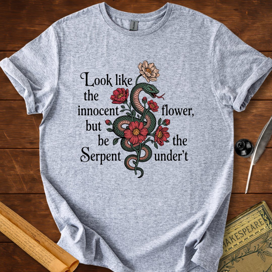 Look Like the Innocent Flower T-Shirt Sport Grey