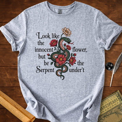 Look Like the Innocent Flower T-Shirt Sport Grey