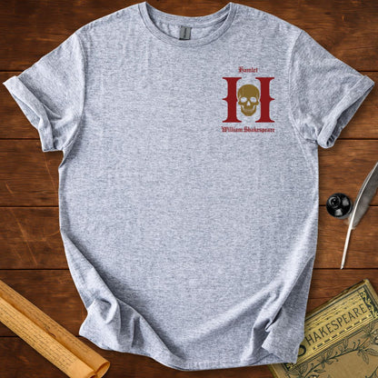 Hamlet Monogram Insignia Shakespeare T-Shirt