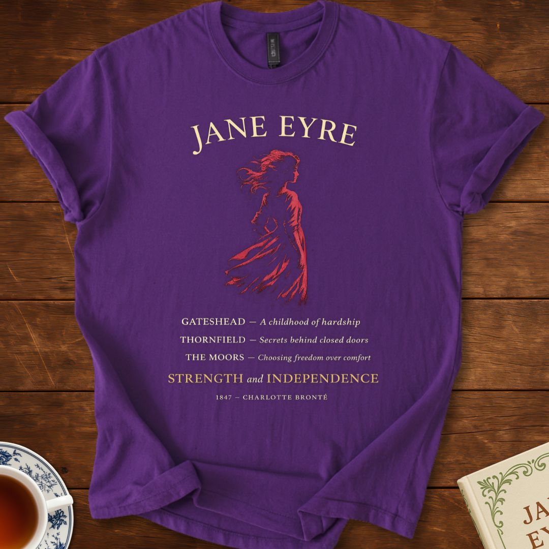 Jane Eyre – Strength & Independence T-Shirt
