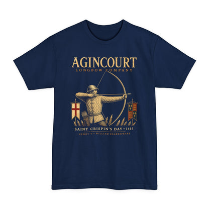 Agincourt Longbow Company Henry V (Tall Tee Version) T-Shirt