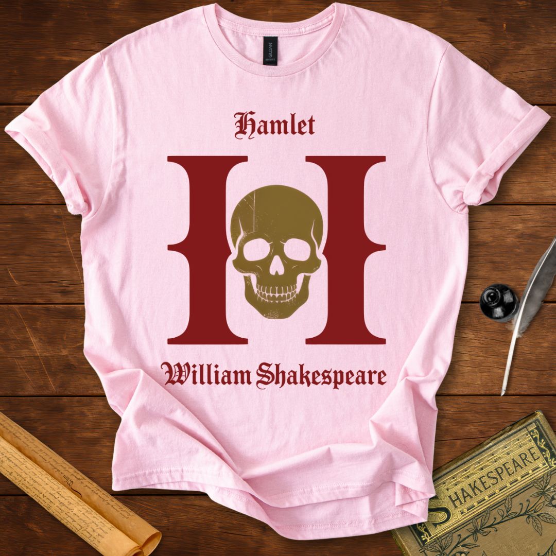 Hamlet Monogram Shakespeare T-Shirt