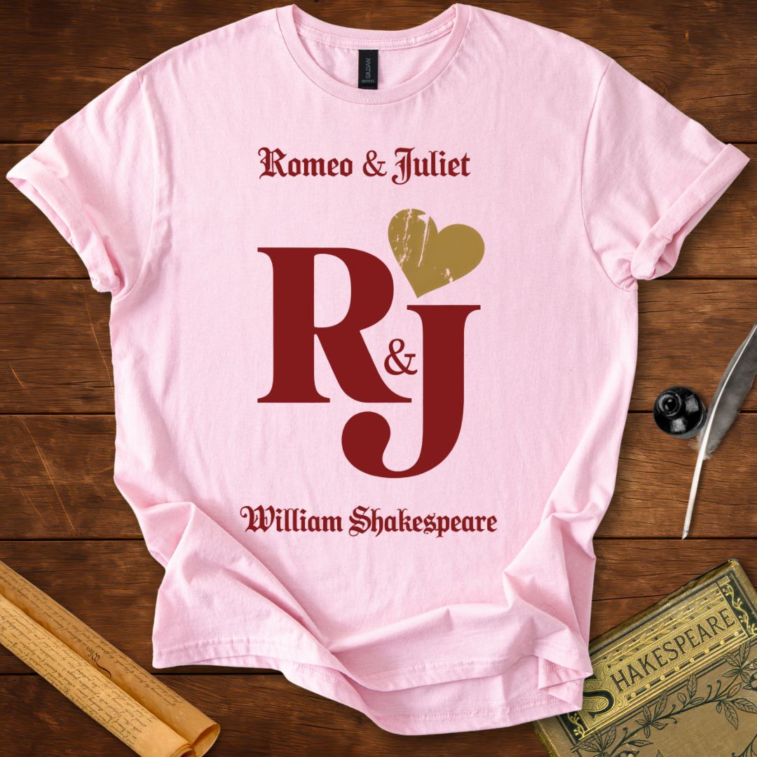 Romeo and Juliet Duogram Shakespeare T-Shirt