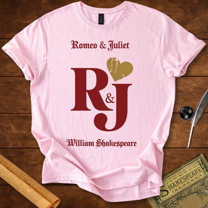 Romeo and Juliet Duogram Shakespeare T-Shirt