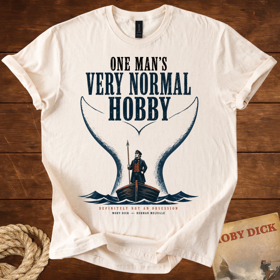 One Man’s Very Normal Hobby T-Shirt – Moby-Dick