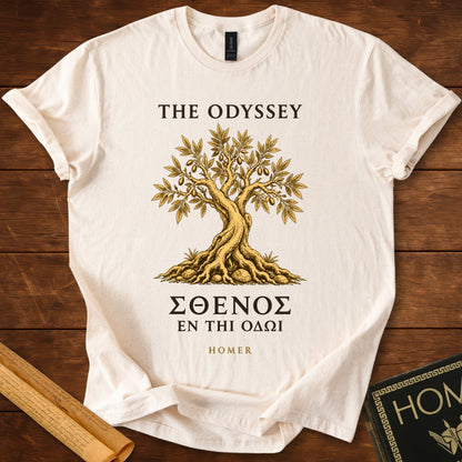 The Odyssey — "Strength in the Journey" (Greek Version) T-Shirt