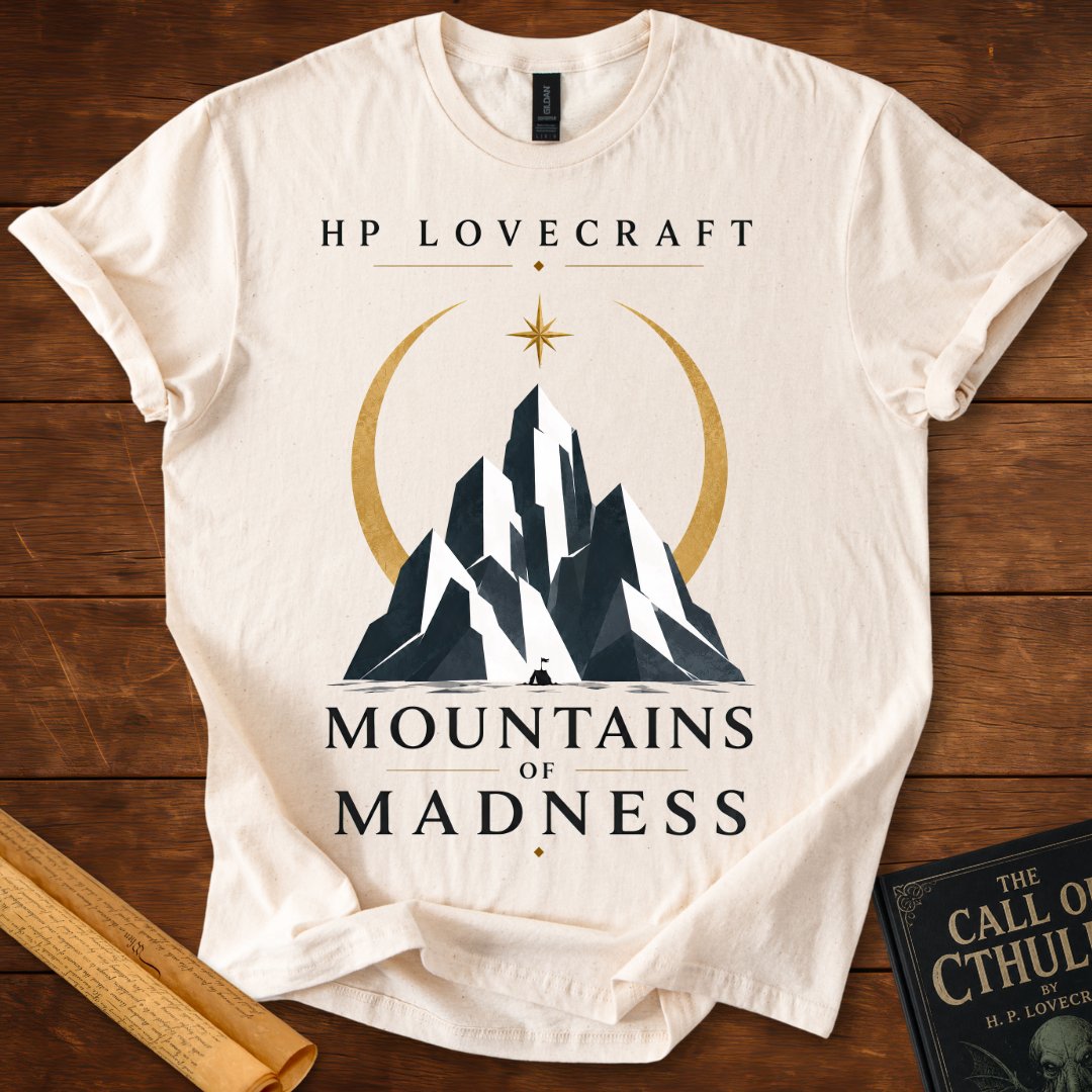 Mountains of Madness Icon – HP Lovecraft Literary T-Shirt