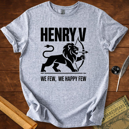 Henry V – We Few, We Happy Few Literary T-Shirt