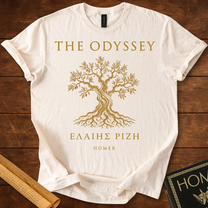 The Odyssey Olive Tree | Homer Greek Classic Lit T-Shirt