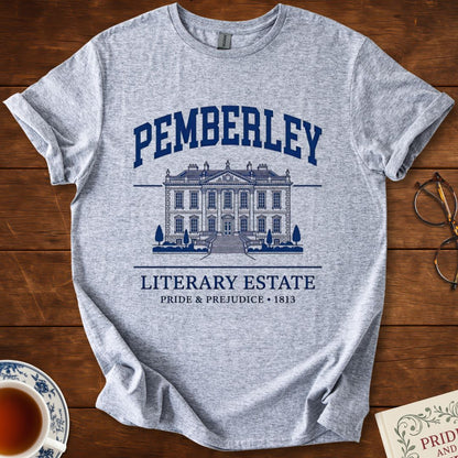 Pemberley Literary Estate Pride and Prejudice T-Shirt