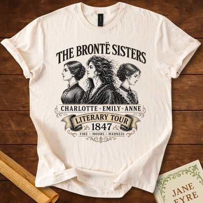 The Brontë Sisters “Literary Tour 1847” T-Shirt