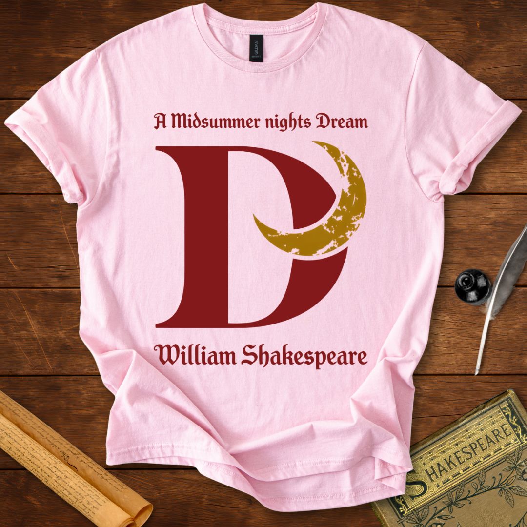 A Midsummer Nights Dream Monogram Shakespeare T-Shirt