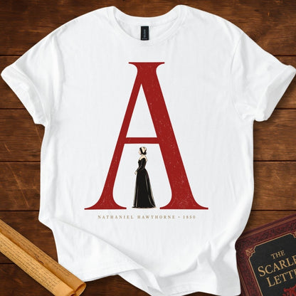 The Scarlet Letter A T-Shirt – Nathaniel Hawthorne