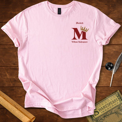 Macbeth Monogram Insignia Shakespeare T-Shirt