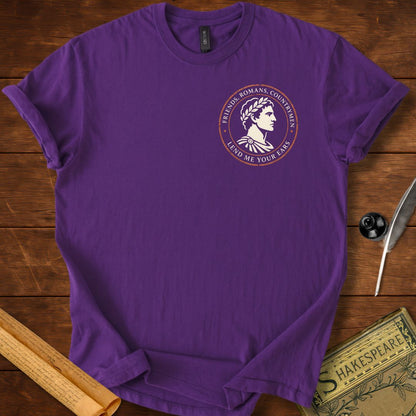 Friends, Romans, Countrymen – Shakespeare Insignia T-Shirt