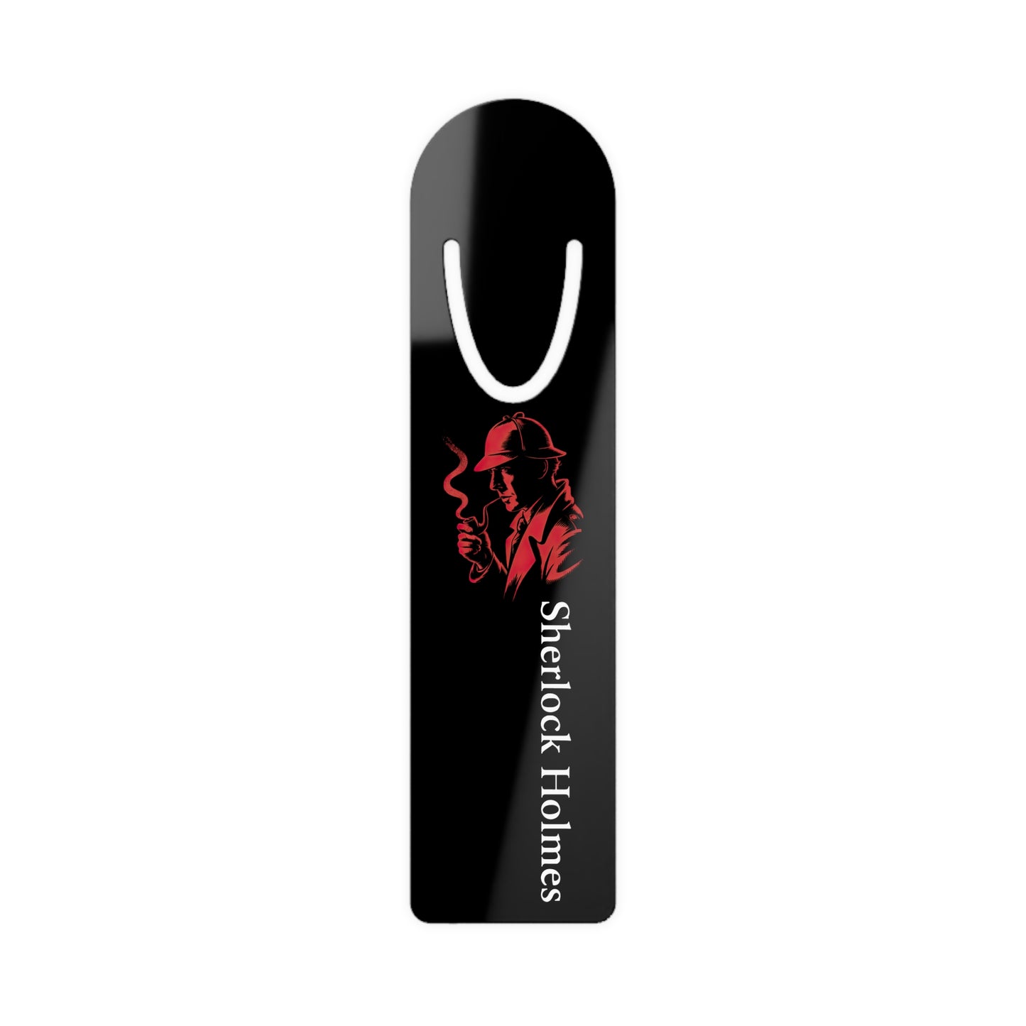 Sherlock Holmes Aluminium Bookmark
