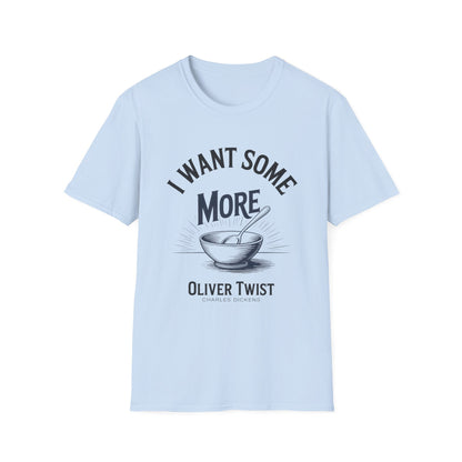 “I Want Some More” – Oliver Twist Literary T-Shirt