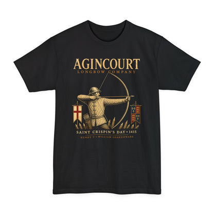 Agincourt Longbow Company Henry V (Tall Tee Version) T-Shirt