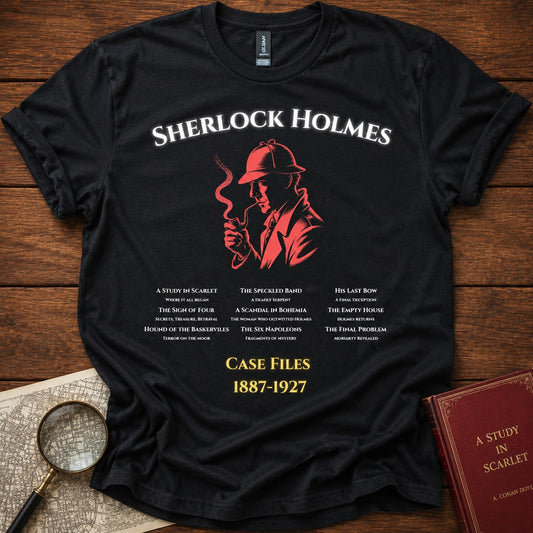 Sherlock Holmes Case Files T-Shirt