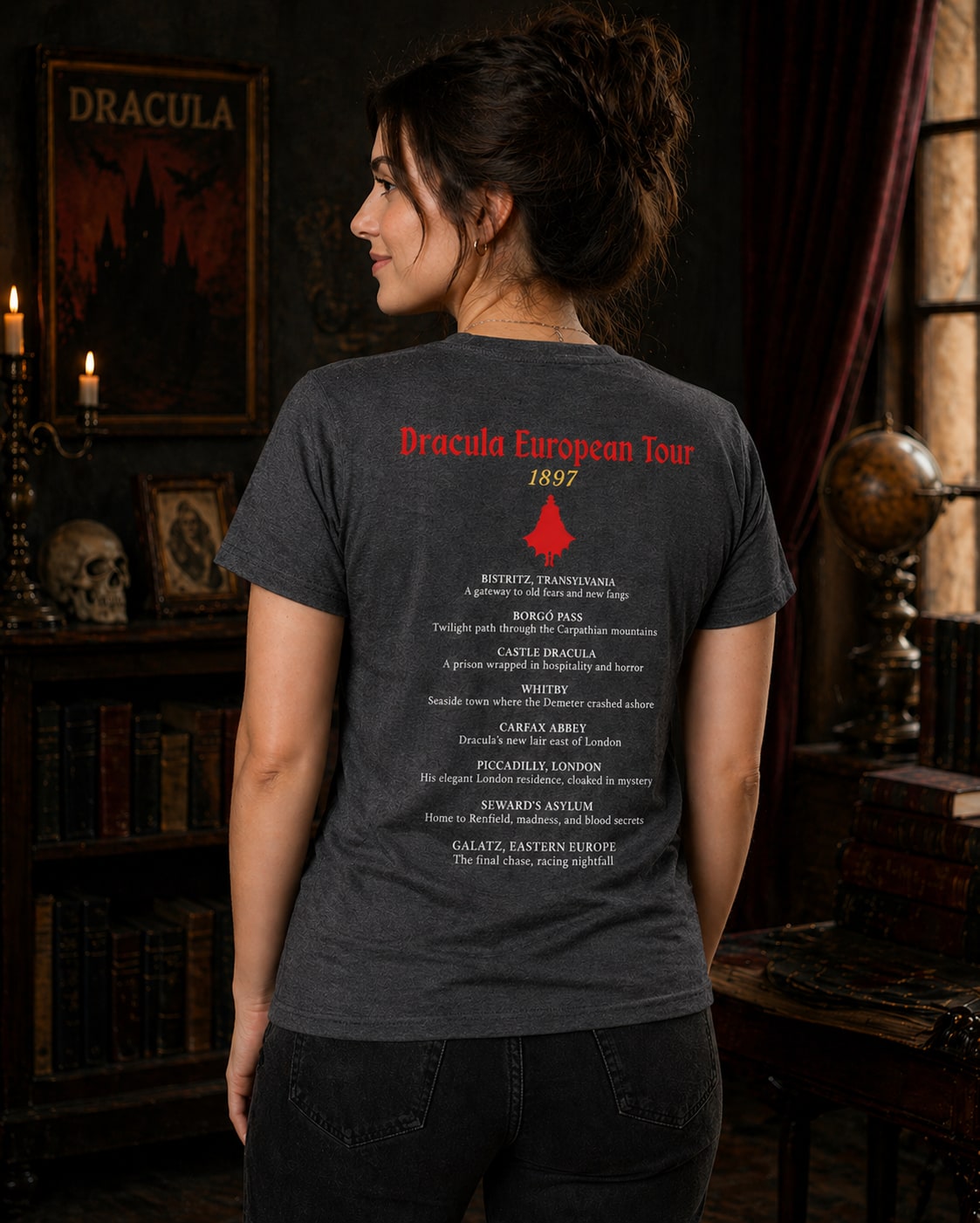 Dracula European Tour Special Edition – Front & Back Print T-Shirt