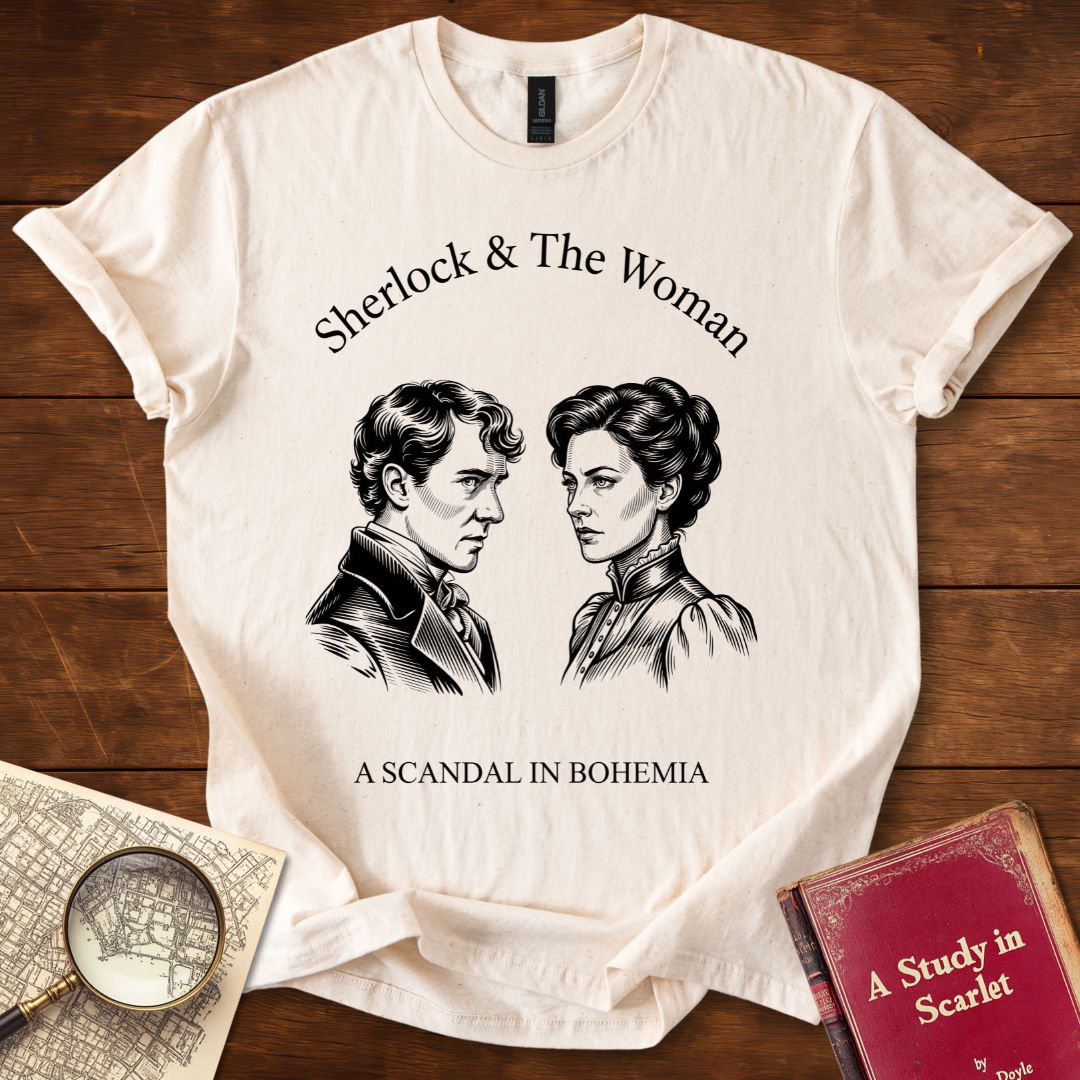 Sherlock Holmes & The Woman — A Scandal in Bohemia T-Shirt
