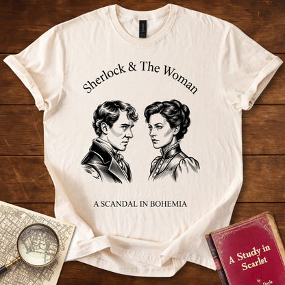 Sherlock Holmes & The Woman — A Scandal in Bohemia T-Shirt