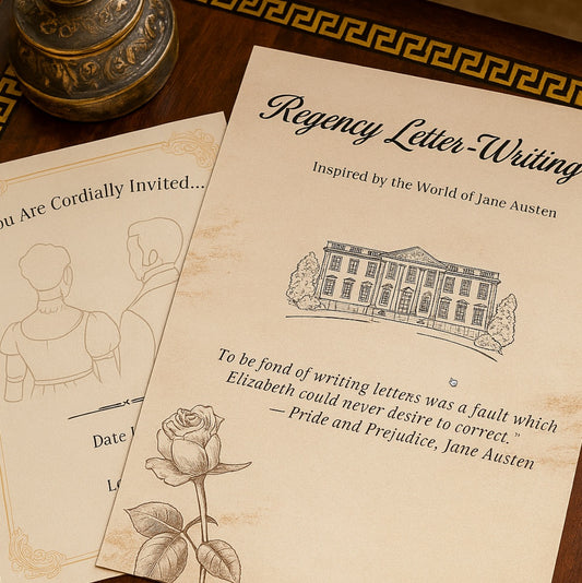 Jane Austen Regency Letter-Writing Kit