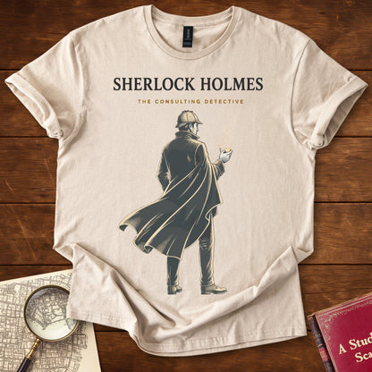 Sherlock Holmes – The Consulting Detective | Literary Graphic T-Shirt