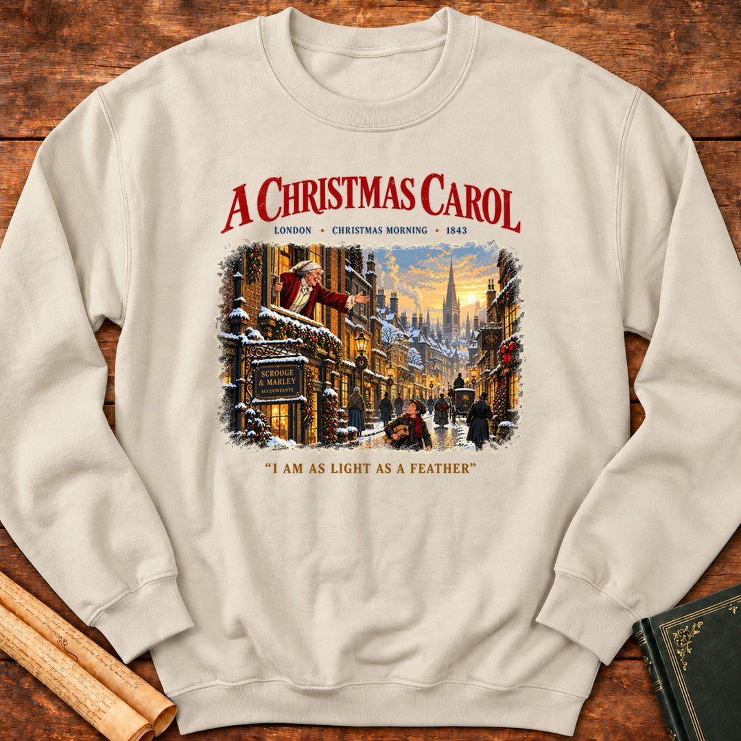 A Christmas Carol – Light as a Feather Sweatshirt - Sand